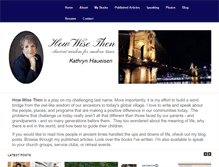Tablet Screenshot of howwisethen.com